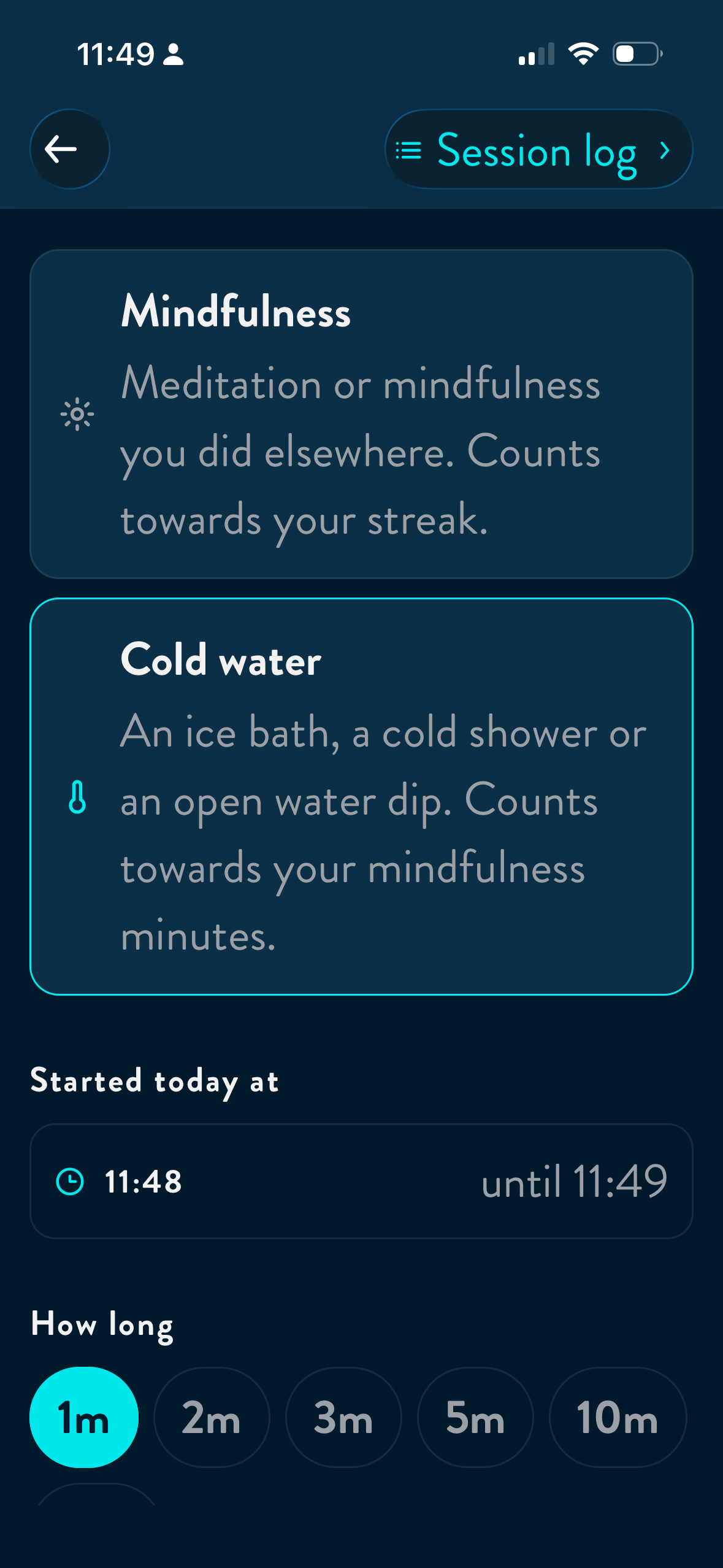 Your cold water counts now